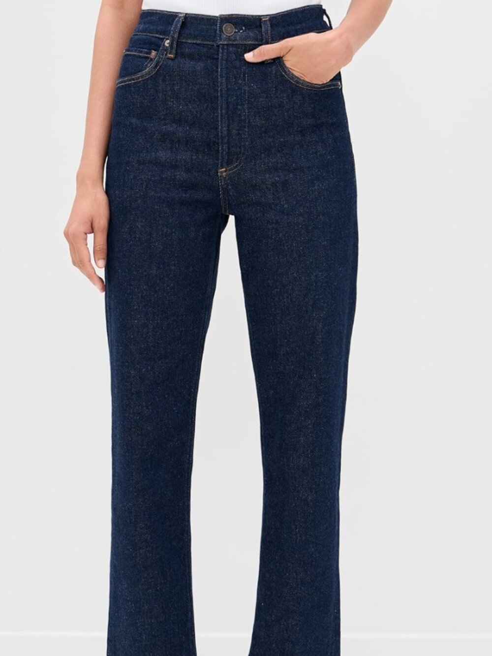 Agolde 90's Pinch Waist Crop Jeans - Size 23 NWT